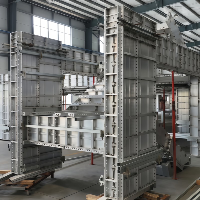 Hersteller von architektonischen Aluminiumschalungen, Betonguss-Aluminiumform, gro&szlig;e Geb&auml;udewand, Aluminiumlegierungsplatte